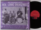 REV LOUIS OVERSTREET An Evening With ARHOOLIE LP SHRINK black gospel