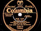Columbia #2195-D: Fred Rich and His Orchestra - 