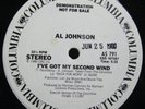 Al Johnson-I've Got My Second Wind-Rare Original Modern Soul Disco 12