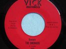Super RARE 45 The Emeralds Catch Me I’m Falling & Beware Vick 302 Funk/Soul