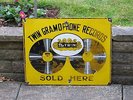 1930s VINTAGE ORIGINAL HEAVY  ENAMEL 