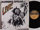 BURNING SPEAR Live SPEAR SONIC SOUNDS LP VG++