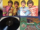 THE BEATLES SGT.PEPPER 2 BOX EMI EX EX VINYL + INSERT SUPERB AUDIO LP RECORD