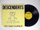 Descendents - I Don't Want to Grow Up - 1985 New Alliance Records NAR 026