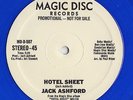 Jack Ashford ?– Hotel Sheet - PROMO  COLOR