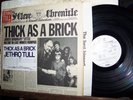 JETHRO TULL dj LP Thick As A Brick WHITE LABEL special edition banded REPRISE