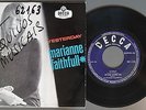 MARIANNE FAITHFULL yesterday BEATLES  EP portugal UNIQUE P/S