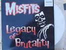 Misfits Legacy of Brutality Color Vinyl  White   Plan9 Rare 1 of 500