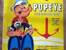 POPEYE THE SAILOR MAN VINTAGE 33 RPM VINYL RECORD  1960's Rocking Horse Records