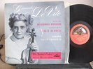 Brahms Violin Concerto, Gioconda De Vito, HMV ALP 1104, Schwarz, RARE, no stereo