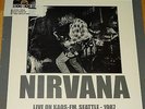 NIRVANA Live On Kaos-FM, Seattle 1987 white 12