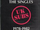 UK Subs The Singles 1978-1982 RED CLEAR NEAR MINT Abstract Sounds Vinyl LP
