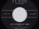 Black Gospel 45 FLAMES OF HARMONY He's A Friend Of Mine FLAME HEAR