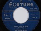 Black Gospel 45 HARMONEERS QUINTETTE Bless This House FORTUNE HEAR