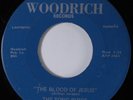 Black Gospel 45 SONG BIRDS The Blood Of Jesus WOODRICH HEAR