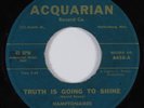 Black Gospel 45 HAMPTONAIRES MEMPHIS TN Truth Is Going To Shine ACQUARIAN HEAR