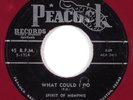 Black Gospel 45 SPIRIT OF MEMPHIS What Could I Do PEACOCK RED WAX HEAR