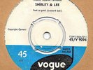 SHIRLEY & LEE:FEEL SO GOOD/YOU'D BE THINKING OF ME-1957 UK Vogue