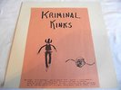 THE KINKS   KRIMINAL KINKS ** 1st Press TMOQ LP TEXTURED SLV. LIVE SANTA MONICA