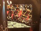Kiss Unplugged Album, Yellow Vinyl, Signed Eric Singer, w/Poster, 1996 MTV, 12