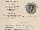 78 RPM -- Blind Willie Johnson original 1930 Columbia advert / flyer with photo