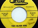 The CASTELLES 45 This Silver Ring / Wonder Why GRAND label DOO WOP e5963