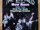 DAMNED 7” New Rose 1977 first GERMAN PRESS '17 791 AT' punk CLASH, 999, PISTOLS