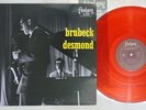 DAVE BRUBECK QUARTET BRUBECK-DESMOND FANTASY VIJ-4038 Japan MONO CLEAR RED LP