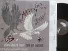 ROUGHNECK RIOT   Out Of Anger   VINYL LP SIGNED
