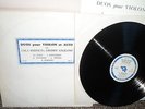 LOLA BOBESCO - FREDDY LEGRAND duets BACH - MARTINU .. / ALPHA DB 45 ..NM