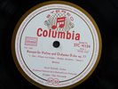Columbia german SAX W Brahms violin concerto David Oistrakh Klemperer