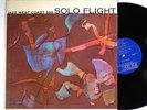 JAZZ WEST COAST SOLO FLIGHT world pacific LP / chet baker, art pepper MONO DG NM