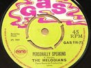 MELODIANS   PERSONALLY SPEAKING   UK GAS 7