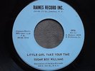 Rare Sugar Boy Williams 45 R&B Soul Mod Little Girl Take Your Time - Raines 2906