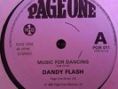 modern soul disco funk DANDY FLASH music for dancing 1983 HEAR pageone 45