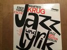 MANFRED KRUG Jazz & Lyrik 1965 Booklet Amiga 850048 * FOC JAZZ OPTIMISTEN BERLIN