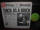 Jethro Tull Thick as Brick Japan Rare LP INSERT NEWSPAPER-COVER EX+