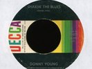 DONNY YOUNG Shakin' the Blues on Decca Country Bop 45 Johnny Paycheck Hear