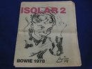 DAVID BOWIE ISOLAR 2 LOW HEROES STAGE TOUR CONCERT BROCHURE/PROGRAMME from 1978