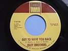 Isley Brothers - Got To Have You Back - Original US Tamla Great Double HEAR BOTH