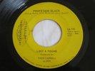Lost & Found 45 rpm Record Professor Black Heavy Fuzz Psych Texas