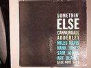 BLUE NOTE DG,RVG 1595 Somethin' Else CANNONBALL ADDERLEY, MILES DAVIS,HANK JONES