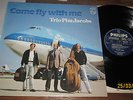 TRIO PIM JACOBS - Come Fly With Me DUTCH PIANO JAZZ  KLM SLV, RITA REYS **NM**