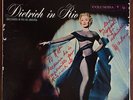 Mrs. Nat King Cole estate vinyl records. Marlene Dietrich album signed for Nat