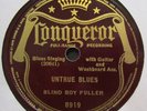Rare BLUES 78-BLIND BOY FULLER 