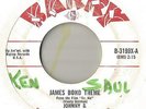 45 RARE Johnny & The Hurricanes James Bond Theme Instrumental