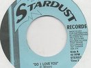 FRANK WILSON/CHRIS CLARK-***DO I LOVE YOU***-STARDUST-***NICE COPY***