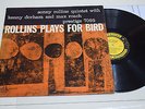 Sonny Rollins Plays Bird NM Prestige DG RVG NJ lp Kenny Dorham Max Roach