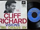 CLIFF RICHARD EP MADE IN PORTUGAL 45 PS 7 *VISIONS TIME DRAGS BY*