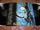 IRON MAIDEN Fear Of The Dark RARE 1992 GREEK ORIGINAL 1st PRESS 2x VINYL LP OOP